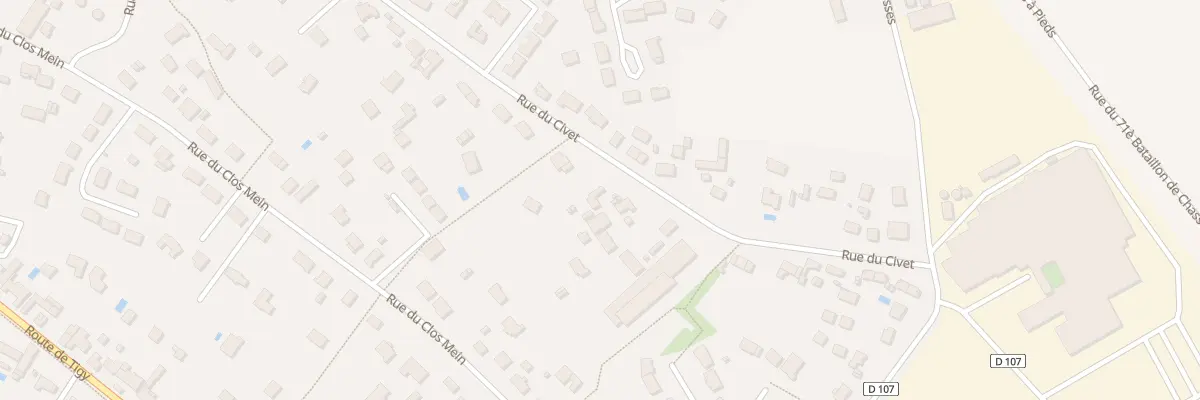 Plan du 48 Rue du Civet à Jargeau