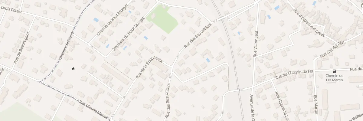 Plan du 20B Rue des Beauvilliers à Bougival