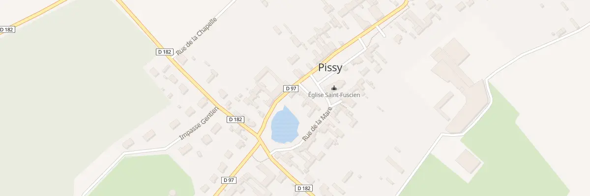 Plan du 5081 Le Village à Pissy