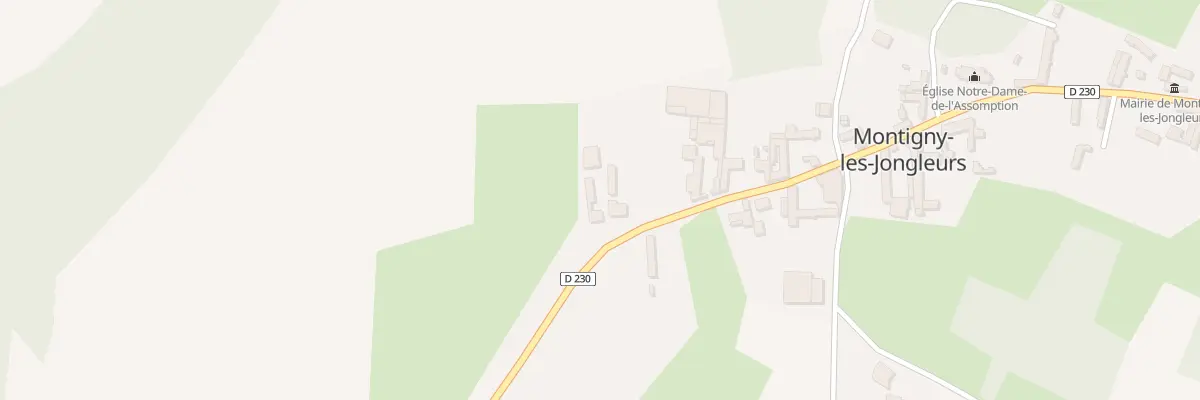 Plan du 3 Rue Principale à Montigny-les-Jongleurs