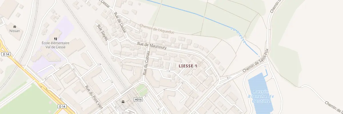 Plan du 58 Rue de Maunoury à Saint-Ouen-l’Aumône