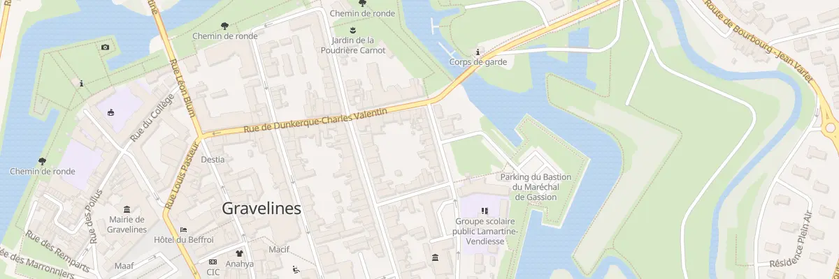 Plan du 8 Rue Denis Cordonnier à Gravelines
