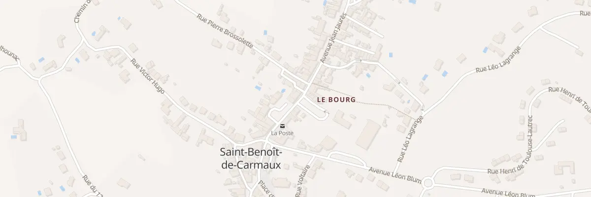 Plan du 28 Av Jean Jaurès à Saint-Benoît-de-Carmaux