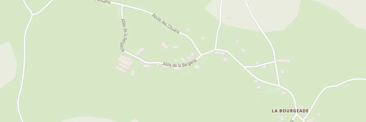 Plan du 5065 La Bourgeade Haute à Saint-Hilaire-Foissac