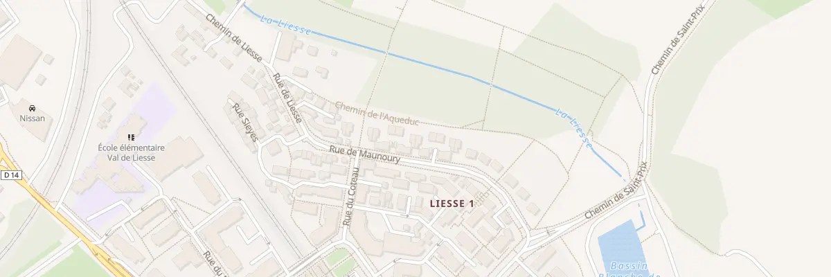 Plan du 29 Rue de Maunoury à Saint-Ouen-l’Aumône