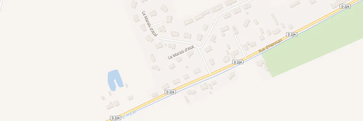 Plan du 6 Le Marais Atal à Sainte-Marie-Kerque