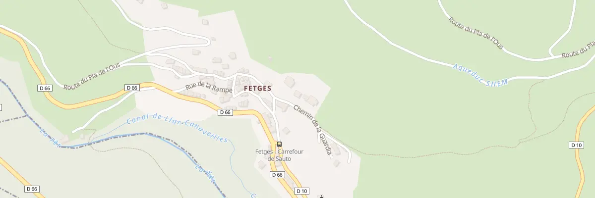 Plan du 9006 Fetges à Sauto