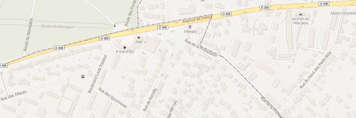 Plan du 60 Rue de Romilly au Mesnil-le-Roi
