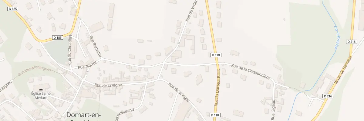 Plan du 4 Rue du Vivier à Domart-en-Ponthieu
