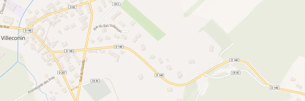 Plan du 7 Le Bas Vollereau à Villeconin