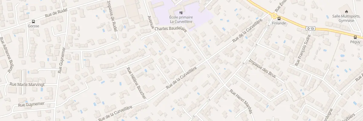 Plan du 38 Rue de la Curveillère à Albi