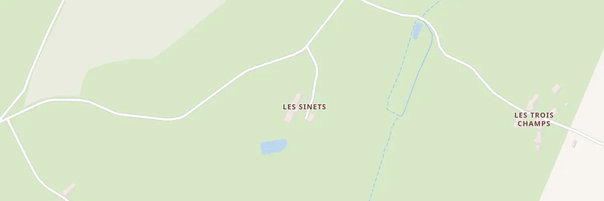 Plan du 5070 Les Sinets à Saint-Christophe-en-Boucherie
