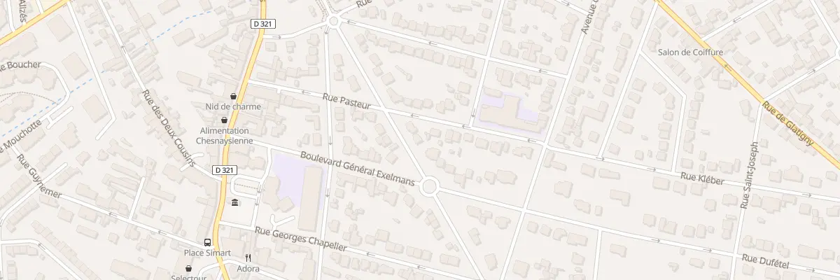 Plan du 29 Av de Rocquencourt au Chesnay-Rocquencourt