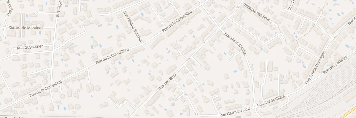 Plan du 52 Rue des Brus à Albi