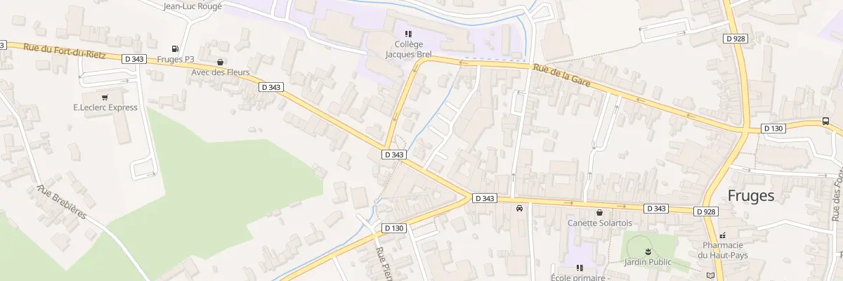 Plan du 6 Rue du Fort du Rietz à Fruges