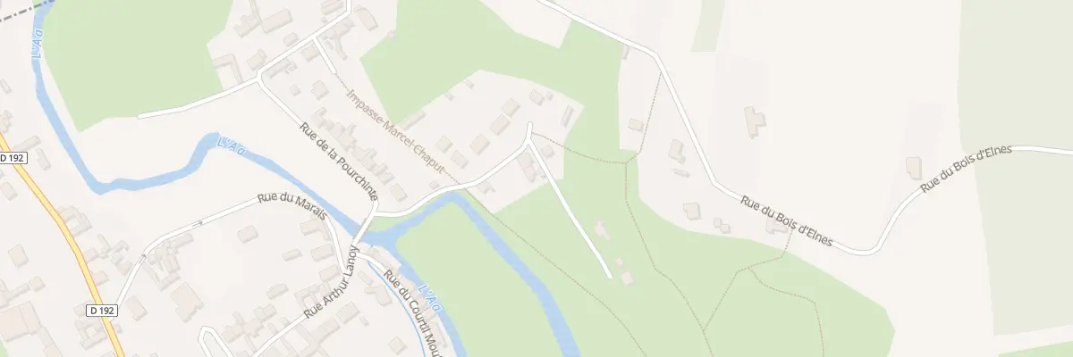 Plan du 6 Imp Marcel Chaput à Elnes