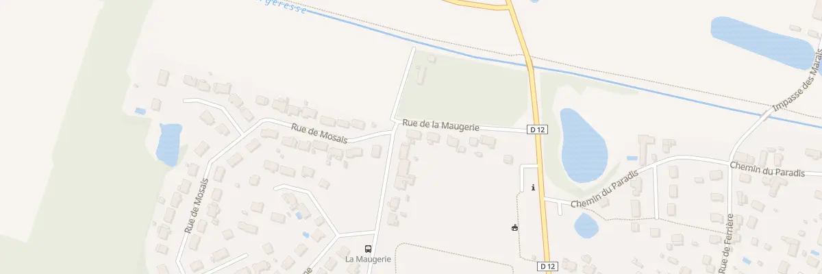 Plan du 9 Rue de la Maugerie à Vienne-en-Val