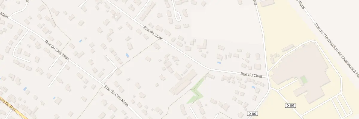 Plan du 50 Rue du Civet à Jargeau