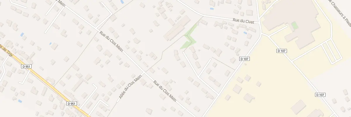 Plan du 6 Rue des Pins à Jargeau
