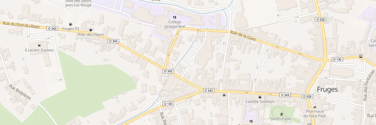 Plan du 2B Rue du Fort du Rietz à Fruges
