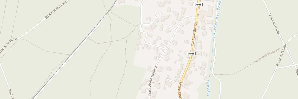 Plan du 3 All Georges à Buc