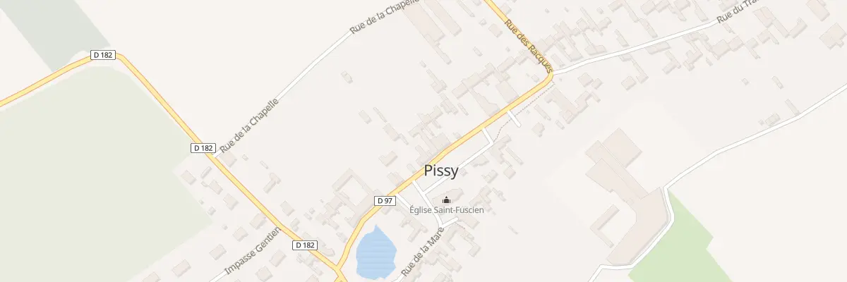 Plan du 17 Rue du Moellon à Pissy
