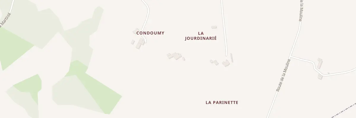 Plan du 1435 Rte de la Martinié à Saint-Genest-de-Contest