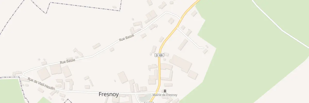 Plan du 8 Rue Principale à Fresnoy