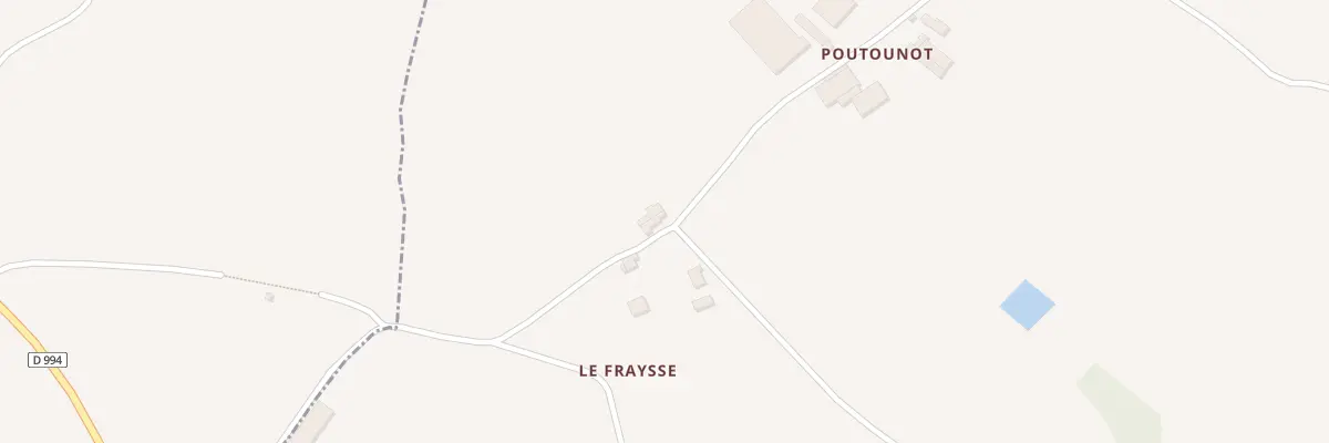 Plan du 5152 Le Fraysse à Asprières