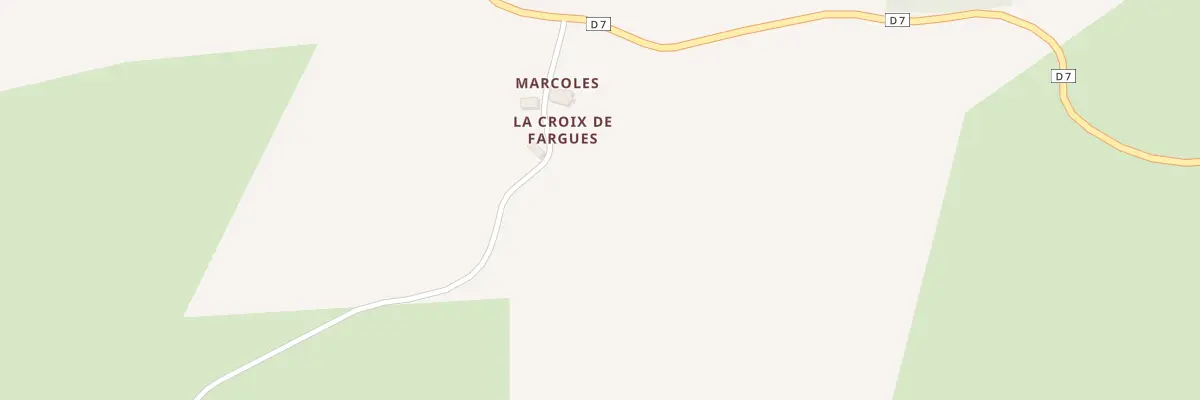 Plan du 5066 Marcoles à Cros-de-Montvert