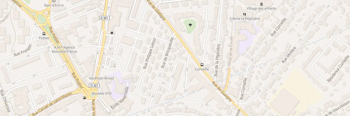 Plan du 14 Rue Ampere au Chesnay-Rocquencourt