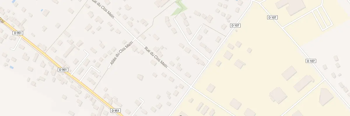 Plan du 49 Rue du Clos Mein à Jargeau