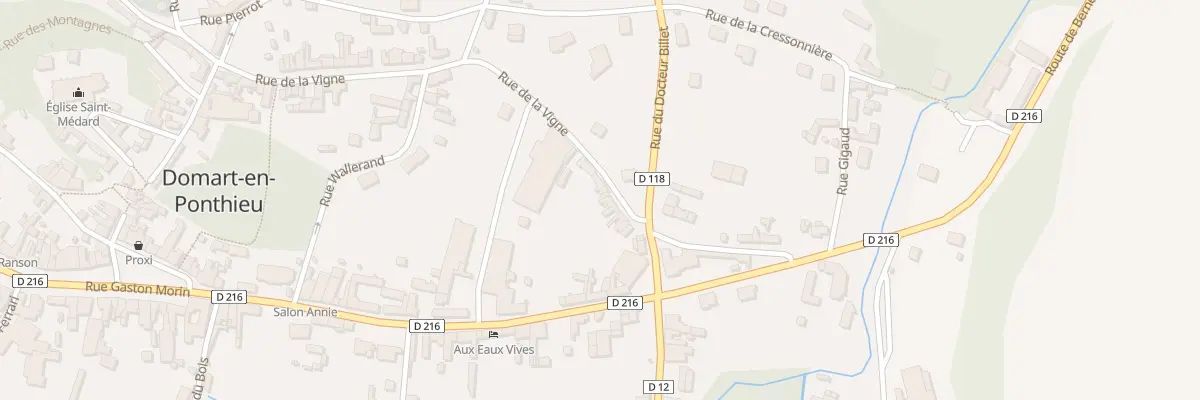 Plan du 46 Rue de la Vigne à Domart-en-Ponthieu