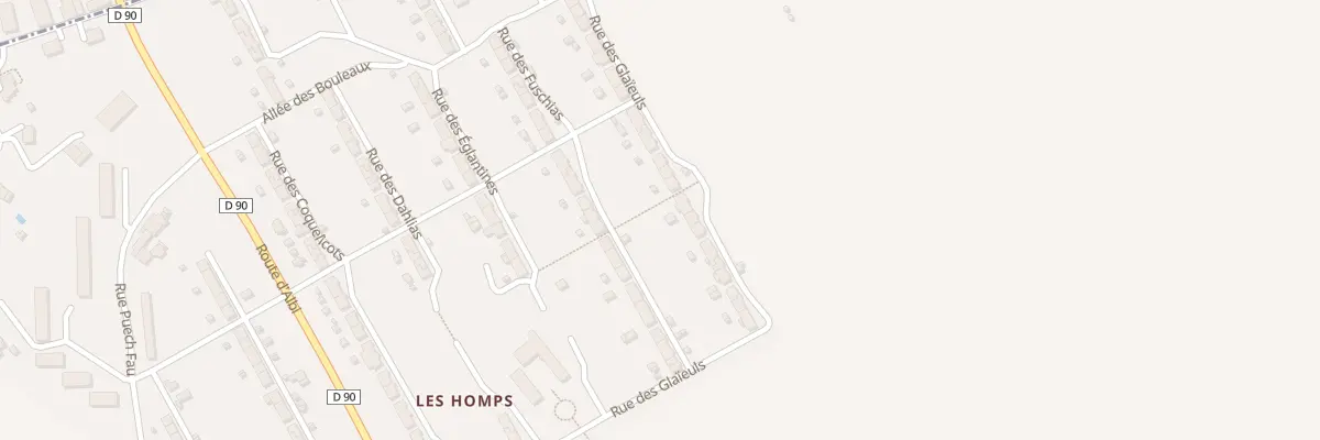 Plan du 14 Rue des Glaieuls à Cagnac-les-Mines