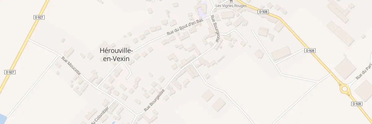 Plan du 8A Rue Bourgeoise à Hérouville-en-Vexin