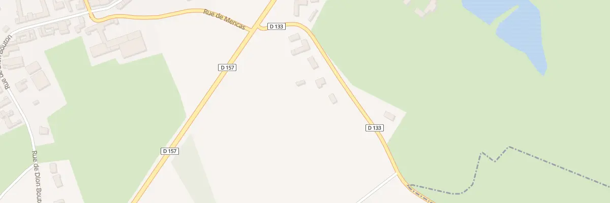 Plan du 7 Rue de Mencas à Audincthun