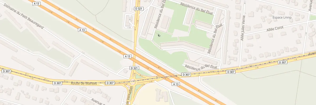 Plan du 26 Res du Bel Ebat à La Celle-Saint-Cloud