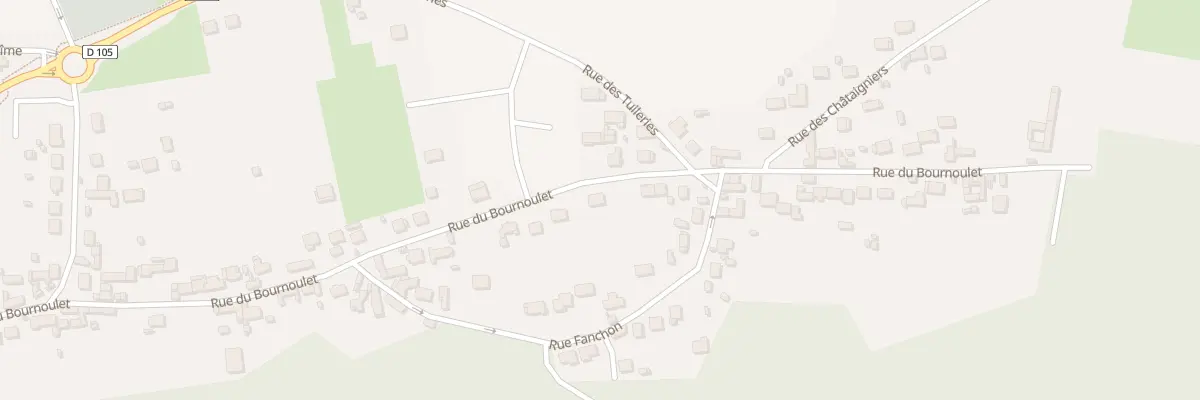 Plan du 176 Rue du Bournoulet à Amblainville