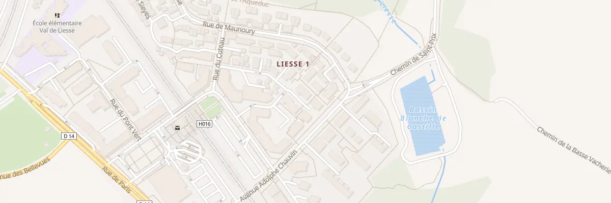 Plan du 98 Rue de Maunoury à Saint-Ouen-l’Aumône