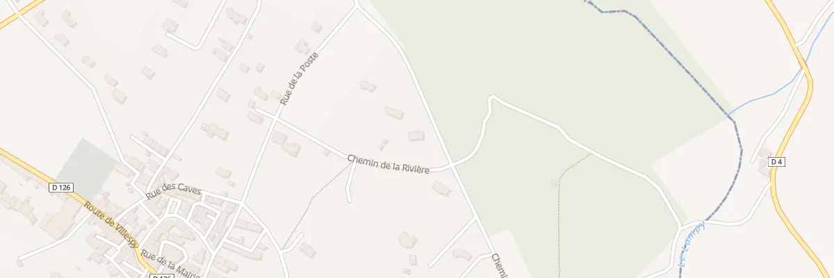 Plan du 1603 La Serre Sud à Carlipa
