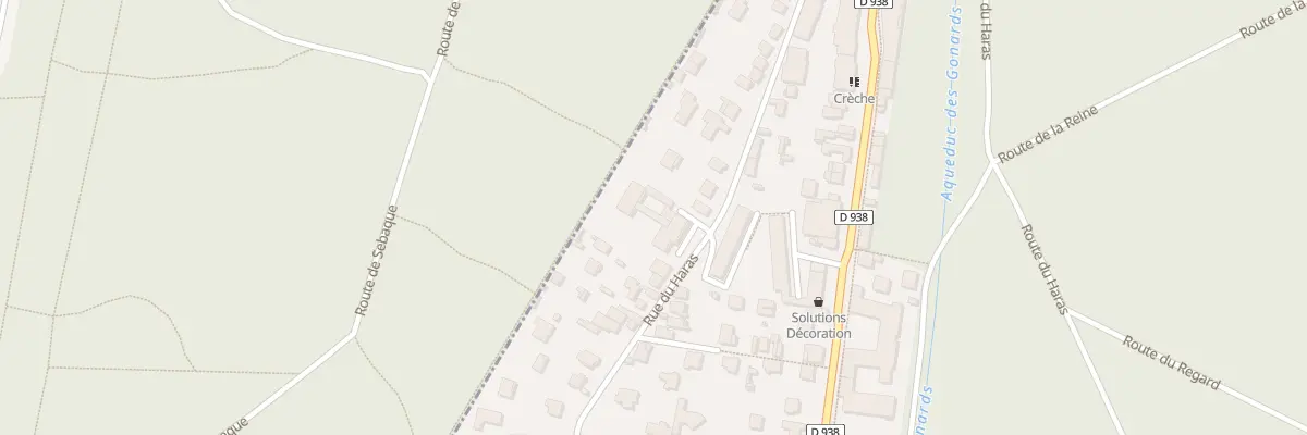 Plan du 18 Rue du Haras à Buc