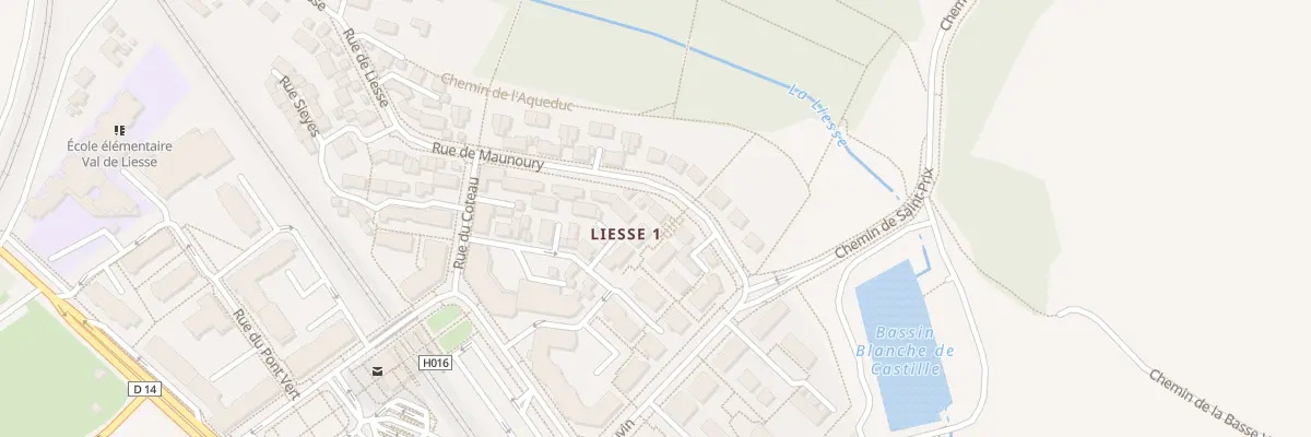 Plan du 90 Rue de Maunoury à Saint-Ouen-l’Aumône
