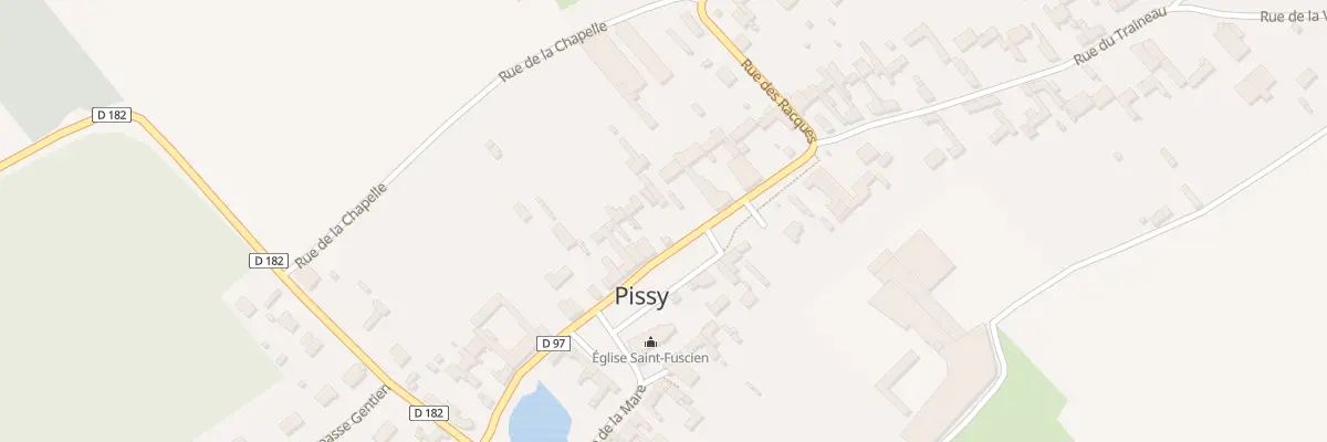 Plan du 25 Rue du Moellon à Pissy