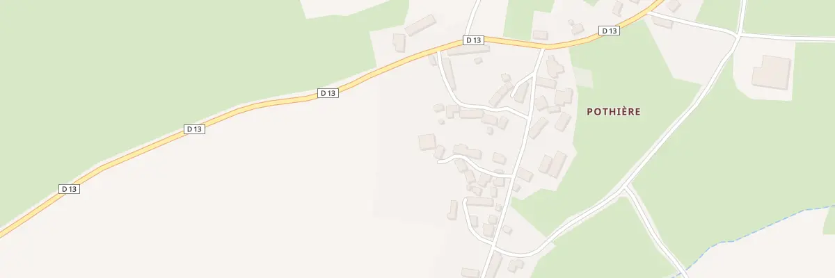 Plan du 29 Pothière à Parsac