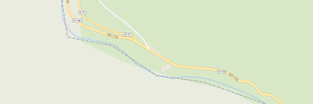 Plan du 41 Rd 118 à Escouloubre