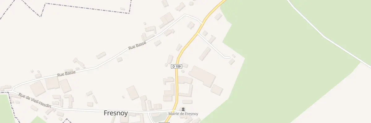 Plan du 7 Rue Principale à Fresnoy