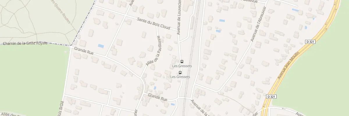 Plan du 38 Av de Louveciennes à La Celle-Saint-Cloud