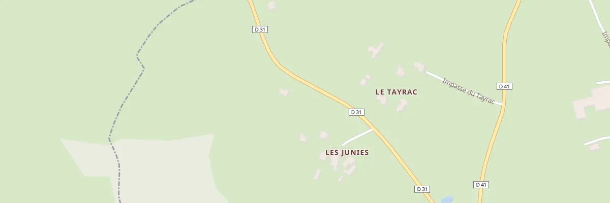 Plan du 5192F Les Junies à Felzins