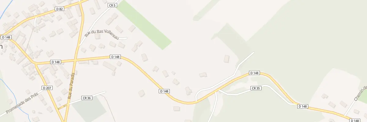 Plan du 13 Le Bas Vollereau à Villeconin