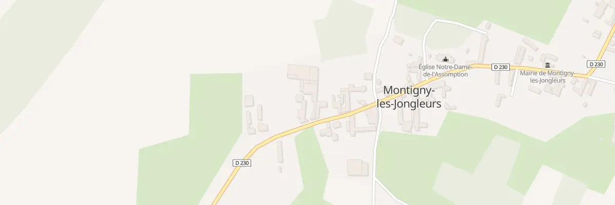 Plan du 7 Rue Principale à Montigny-les-Jongleurs
